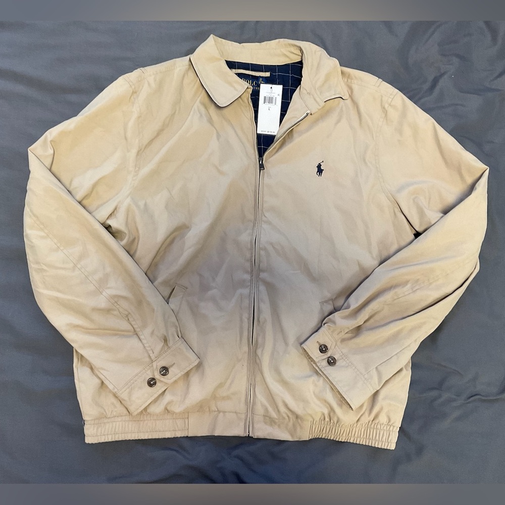 Polo Ralph Lauren Khaki Jacket, Size: L, Condition: Brand New